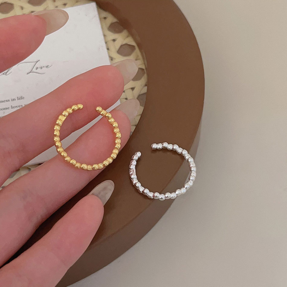 Women's Gender 925 Sterling Silver Geometric Rings