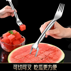 Watermelon cutting artifact stainless steel dual-purpose watermelon cutting artifact household fruit divider household watermelon cutting tool