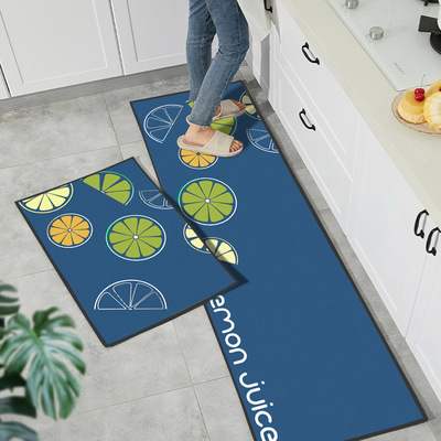 Kitchen floor mats Slip Oil Cushion water uptake Strip door mat household Get into carpet