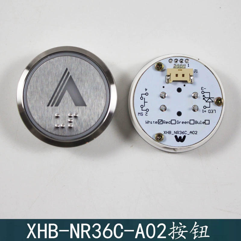 Круглая кнопка, A02, 02b, C02, 34v