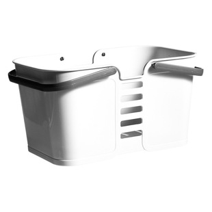 Thickened Portable Bath Basket Bathroom Toiletries Bath Supplies Storage Basket Student Sundries Basket Bathhouse Small Bath Basket