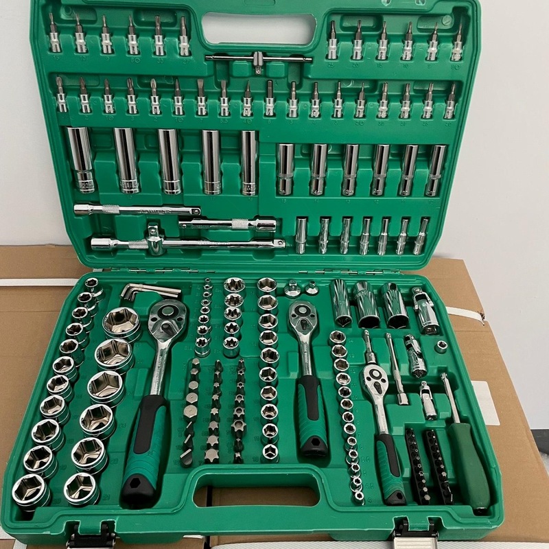 Minda Hardware 150 ピース自動車修理ツールセット車の修理セットソケットレンチ組み合わせツール修理|undefined