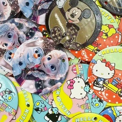 浮雕卡通kt猫 爱莎 米奇穿孔挂饰吊坠 DIY手机绳钥匙扣饰品配件