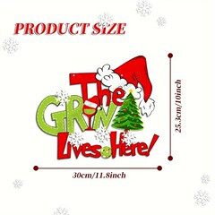 アマゾンクロスボーダー人気クリスマス木製看板クリスマスツリー装飾品前門グリーンパーティー装飾用品