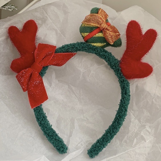 クリスマスのかわいい熊のぬいぐるみのカチューシャ|undefined