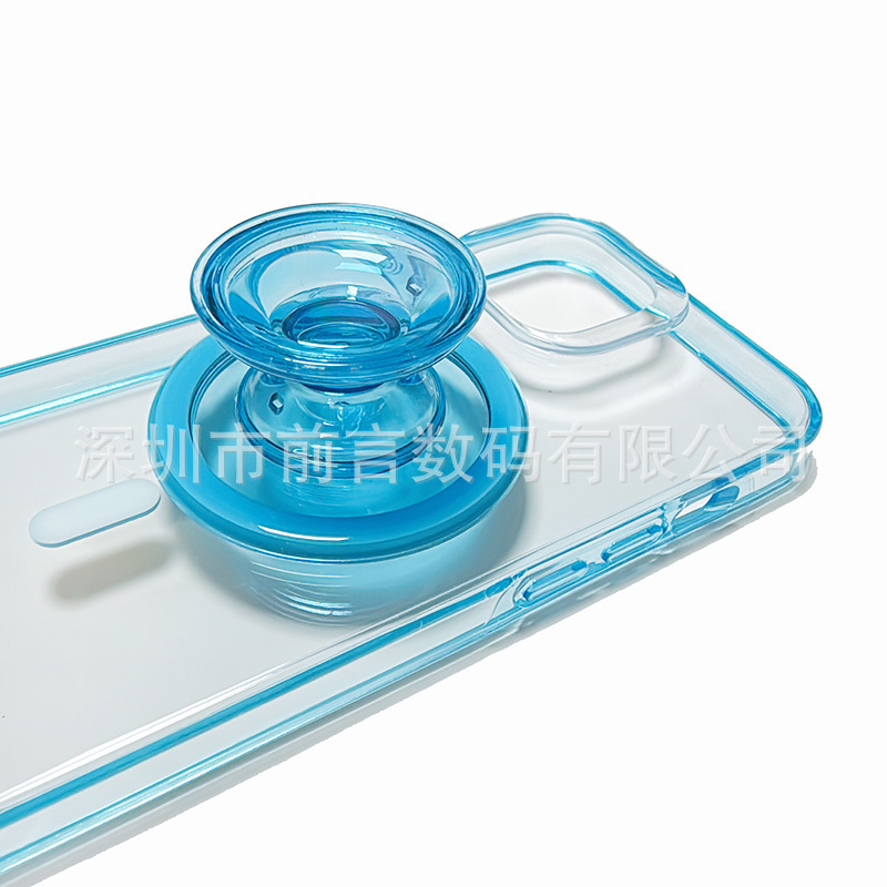 新しい高透明スモールウエスト磁気携帯電話ホルダー超透明伸縮スモールウエスト磁気携帯電話エアバッグホルダーメーカー|undefined