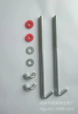 Manufacturers sell battery fixed bracket hook bracket screw length is divided into 27 ㎝ 23 ㎝ 19 ㎝ fixed screw (Power supply, ignition system accessories) - diameter-8mm-length-230mm