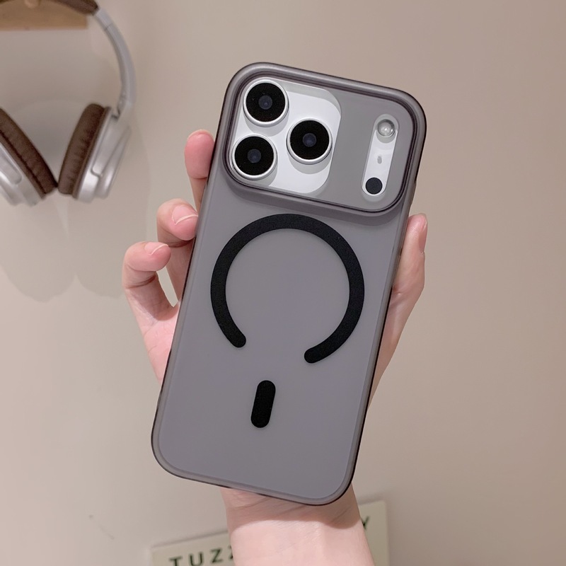 适用iPhone17手机壳肤感磨砂冰雾磁吸苹果16全包PC硬壳防摔保护套|undefined