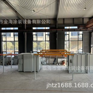 Manufacturer Designs Automatic Spray Suspension Conveyor Chain Spray Plastic Assembly Line Coating Equipment Electrostatic Spray Paint Production Line