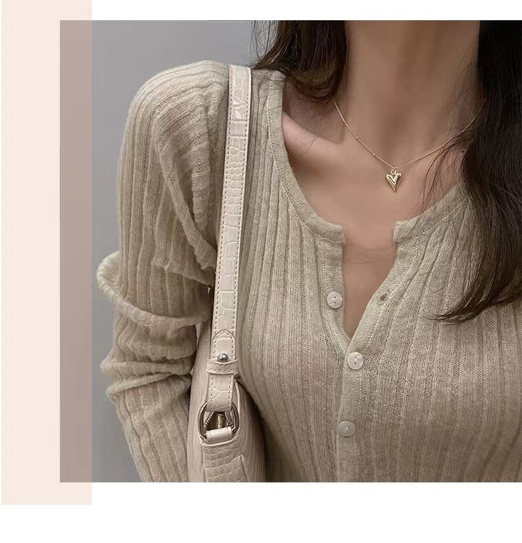9g Weight Pendant Necklace Classification 1 Piece Quantity Holiday Occasion Titanium Steel Material Heart Shape Pattern Women'S Gender Plating Design Lady Heart Shape Titanium Steel Plating Pendant Necklace 1 Piece 5