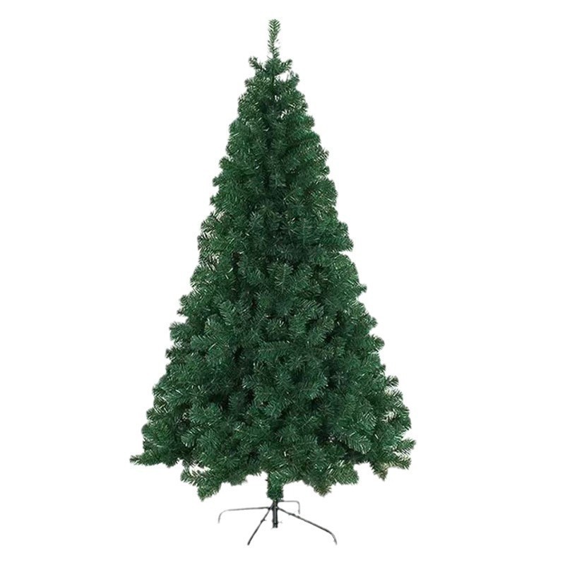 2026 nuevo árbol de Navidad de PVC encriptado verde decoración de gran sala de estar adornos DIY lápiz árbol de simulación al por mayor
