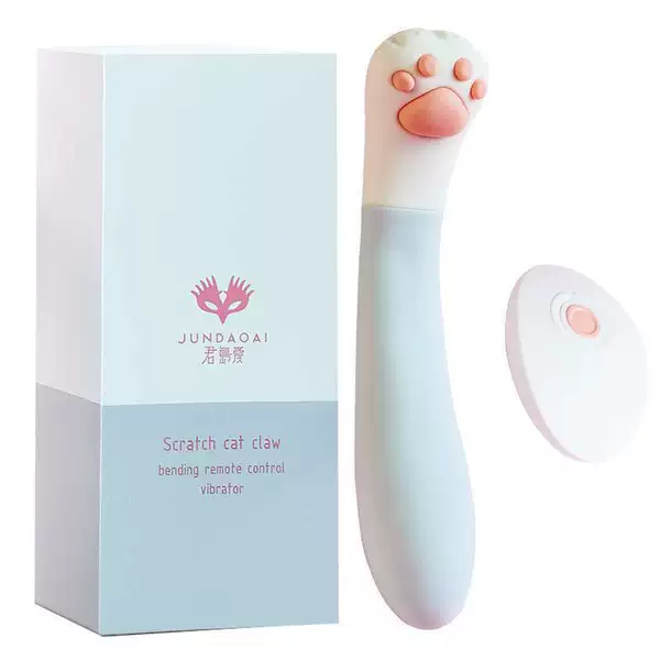 Kimijima Love Scratching Soul Cat Claw Bending Vibrator (Remote Control Board)