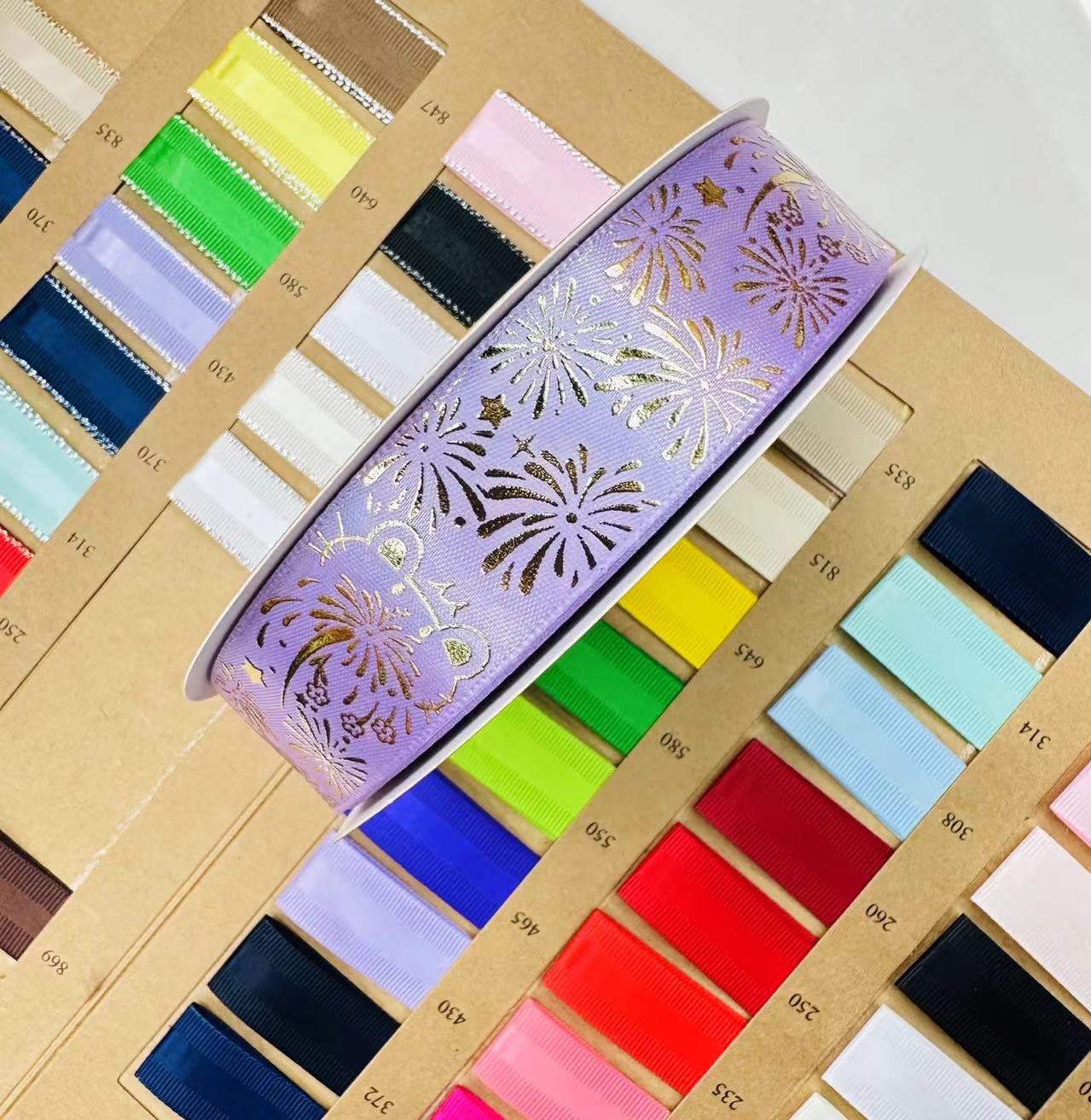 13-밝은 보라색 44m 왼쪽 및 오른쪽 롤