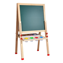 Tablero de dibujo soporte para el hogar de los niños pizarra pequeña pintura magnética sin polvo graffiti tablero de dibujo tablero de escritura borrable caballete