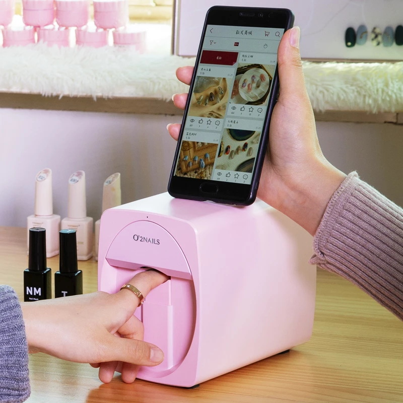 [Export foreign intelligent nail art painting machine automatic nail…