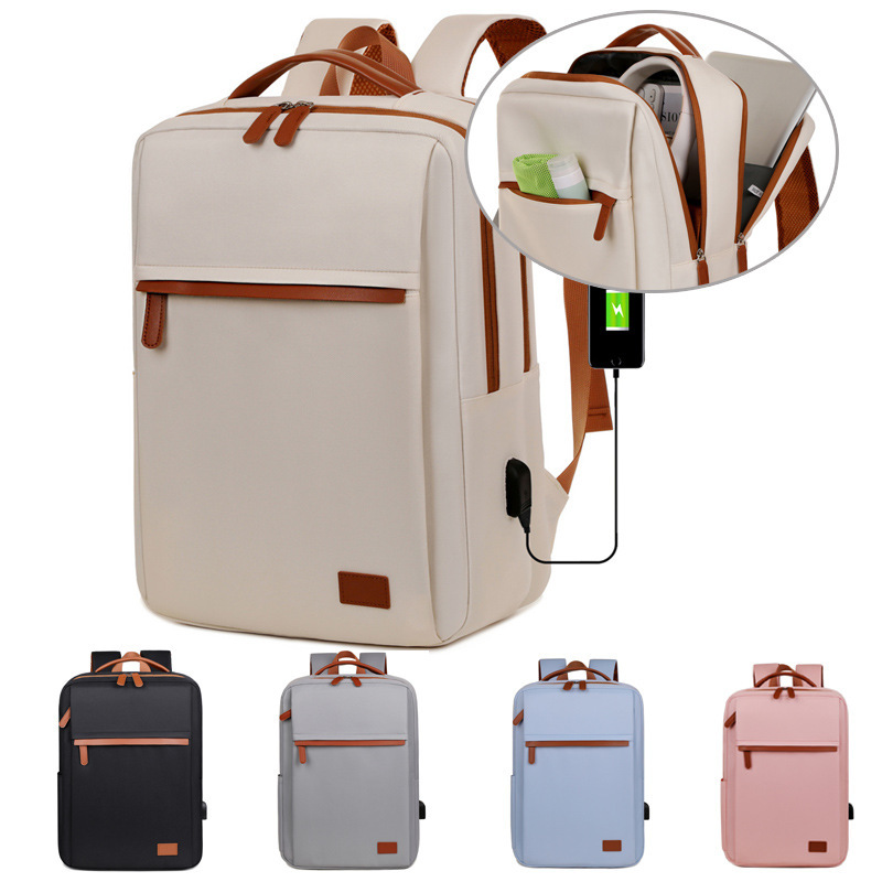 Cross-border New Fashion Casual Women's Backpack Laptop Backpack Student Schoolbag Travel Backpack Cross-border New Fashion Casual Women's Backpack Laptop Backpack Student Schoolbag Travel Backpack