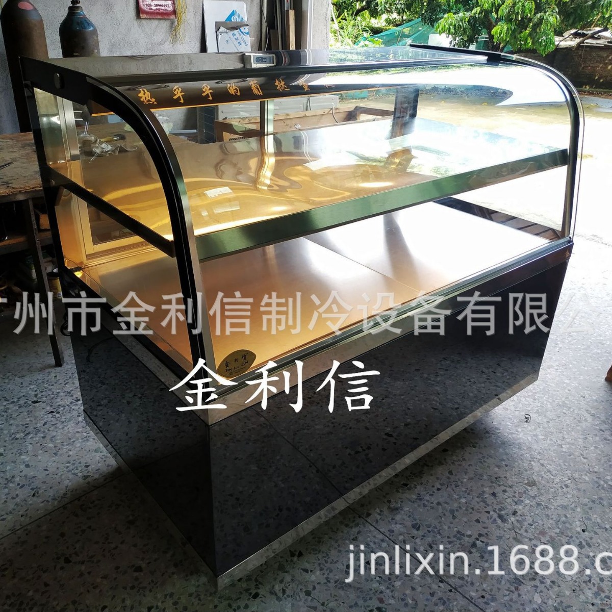 立式黑色6盘港式葡挞烤红薯加热柜炸鸡翅电热保酥陈列展示柜