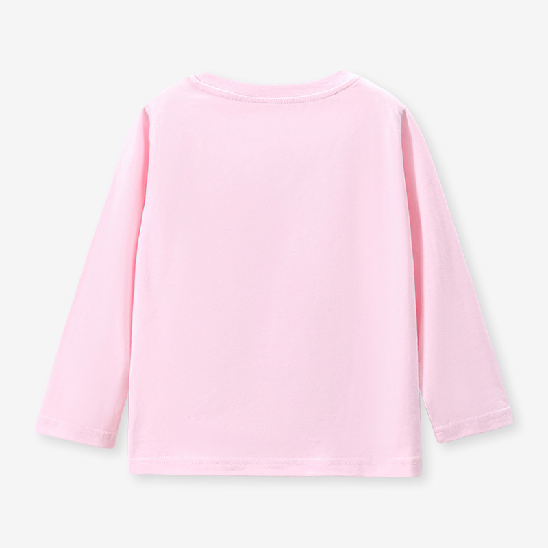 JOJOBEBE Europa y América ropa para niños otoño nueva camiseta de los niños de algodón de manga larga de dibujos animados gatitos