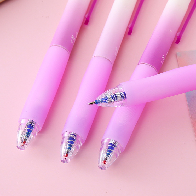 Bolígrafo borrable de alto valor para estudiantes Moyi frota el bolígrafo de gomas ST cabeza lápiz de eliminación de agua mágica térmica bolígrafo de firma de oficina