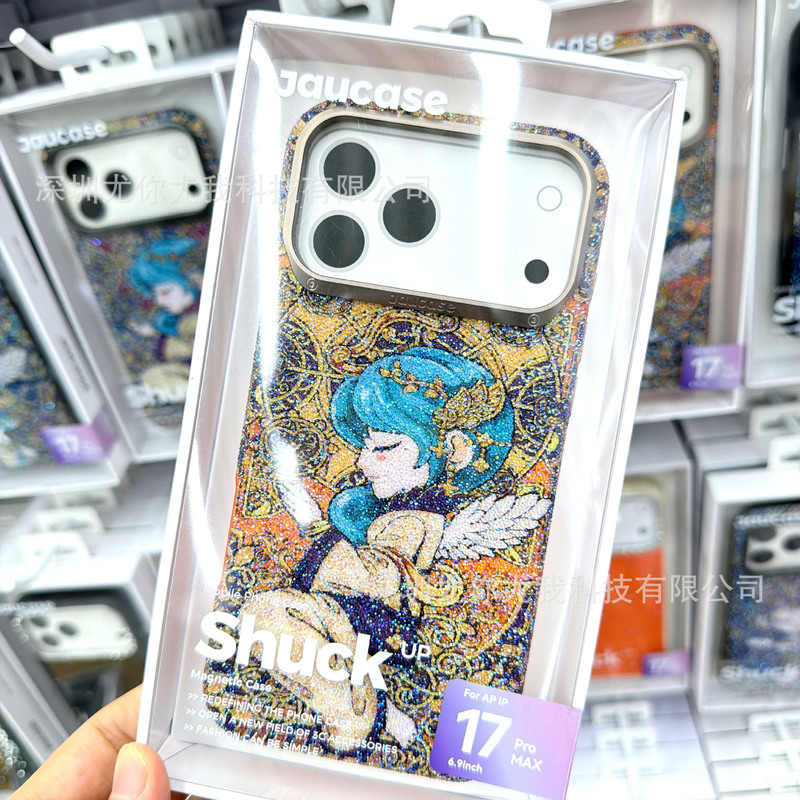 Jaucase Angel Original Magnetic Phone Case for iPhone 17 Pro Max 17 Pro Premium Jaucase Angel Original Magnetic Phone Case for iPhone 17 Pro Max 17 Pro Premium