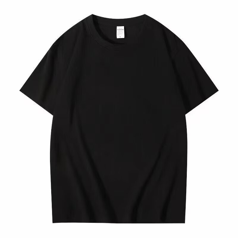 Special offer light plate cotton summer men's short sleeve T-shirt solid color half sleeve thin breathable round neck top plain cotton T