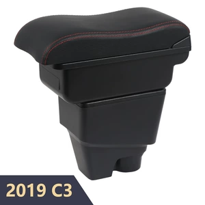 Suitable for 2019 C3 Car Central Armrest Box Interior Modification Accessories