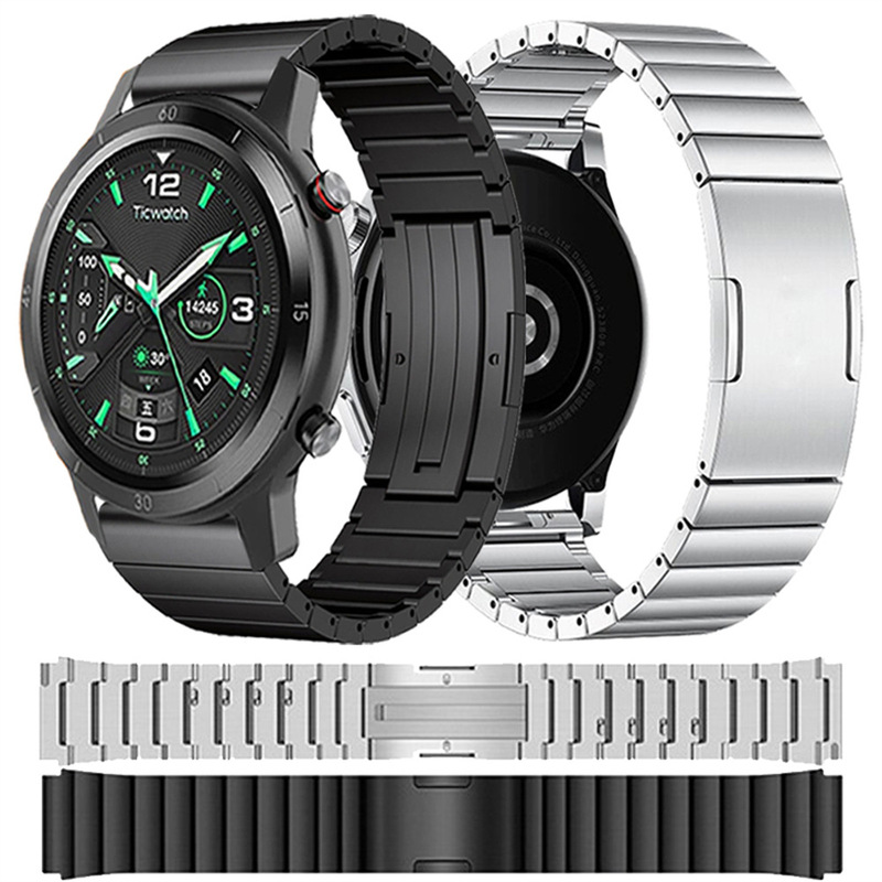 For Samsung Huawei watch gt2 One Bead Bamboo Sideslip Quick Release Titanium Strap gt3pro Titanium Strap For Samsung Huawei watch gt2 One Bead Bamboo Sideslip Quick Release Titanium Strap gt3pro Titanium Strap