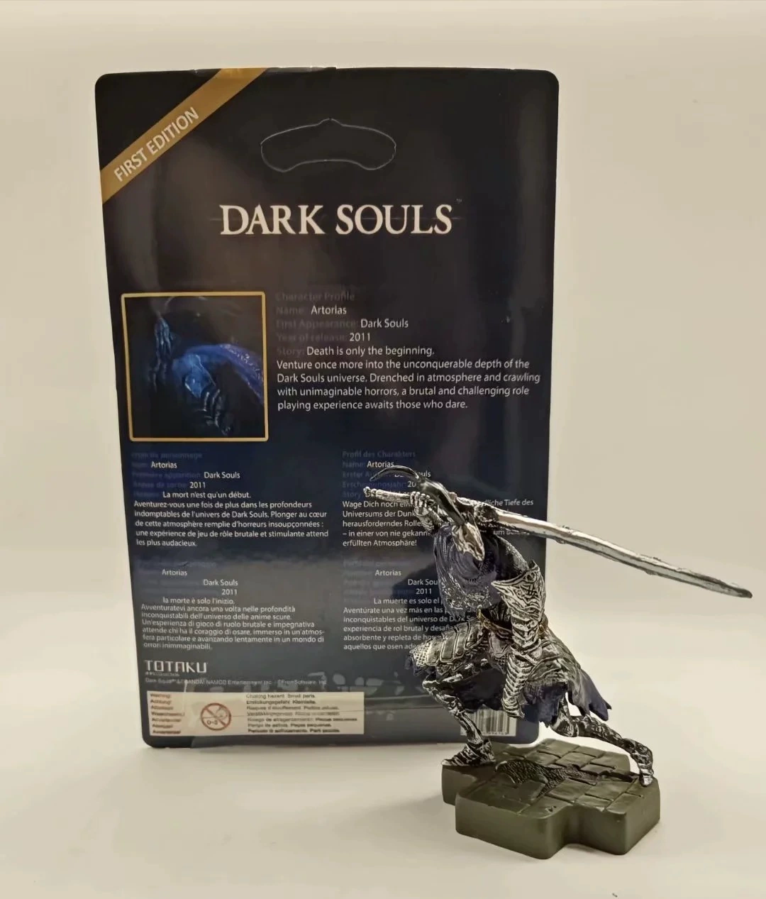 Фигура в формате DXF DARK SOULS Артuриус Путь Сквозь Бездну с креплением на карту коллекционная модель феномен Dark Souls