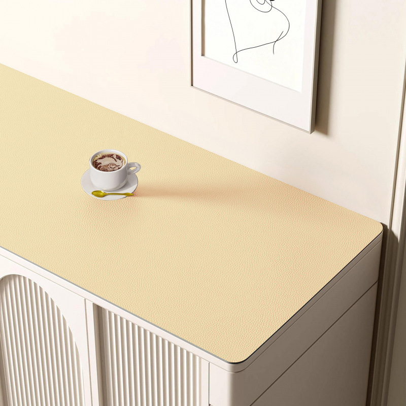 Estera de mesa de color sólido estera de gabinete de zapatos estera de cubierta de cubierta de cubierta de TV a prueba de aceite a prueba de agua a prueba de suciedad