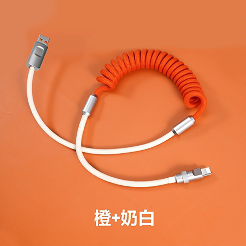 Apple PD cable de datos adecuado para iPhone14 cable de carga vivo Xiaomi coche Huawei 120W Android cable de carga rápida