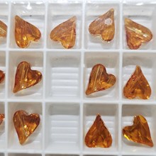 施华洛水晶5743斜孔尖桃玻璃散珠奥地利原装进口正品DIY饰品配