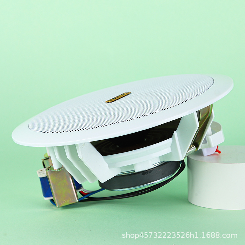 610 Plastic Fire Horn Shell Ceiling Horn Wholesale Two Output Public Broadcasting Equipment