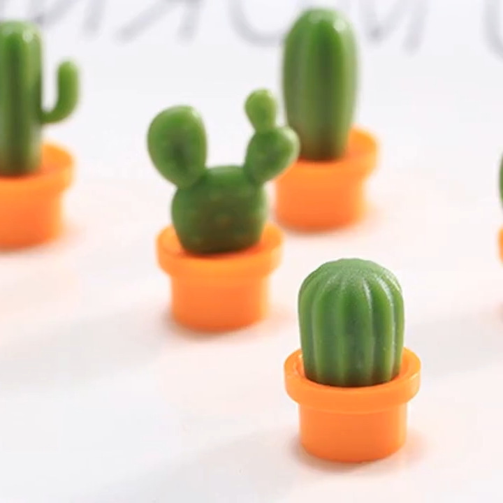 模擬緑植物サボテン冷蔵庫磁気吸引パンチングオーナメントクロスボーダーホットセール|undefined