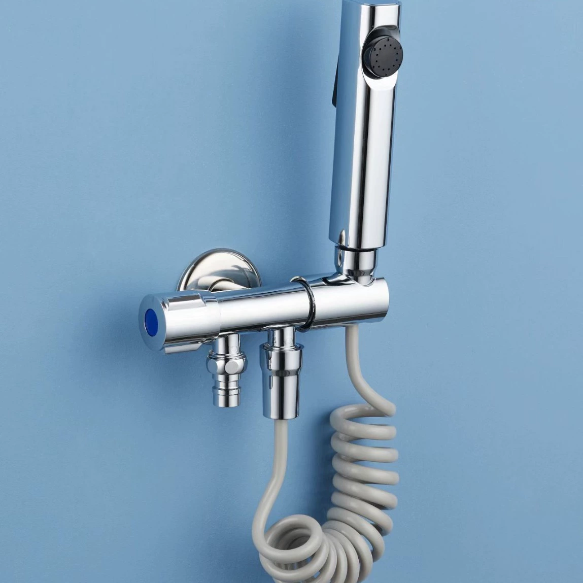 Пистолет-распылитель для унитаза, смывка высокого давления, аксессуар для унитаза, очиститель для женщин, один в двух, угловой клапан, туалет, костюм для Чистки унитаза