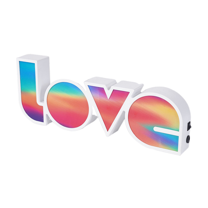 LOVE LED-Buchstabe Nachtlicht Batterie/USB Power Schlafzimmer Desktop Decor Tischlampe Lichterkette für Zuhause Hochzeitsfeier Vorschlag_voghion.com