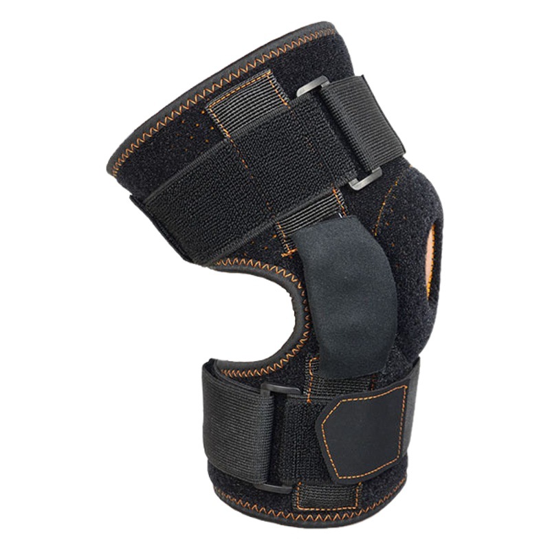 Fitness deportes rodilla menisco rótula cinturón fijo bisagra de metal equipo de protección placa de metal soporte rótula