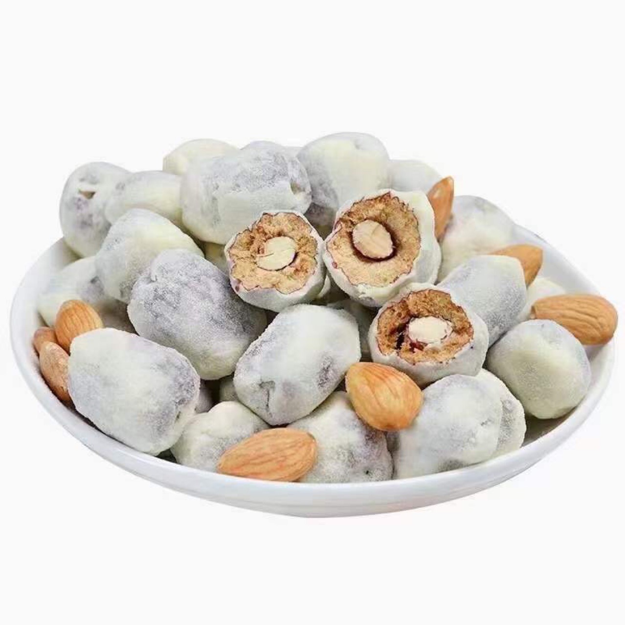 奶酪夹心枣10斤一箱奶枣夹巴达木