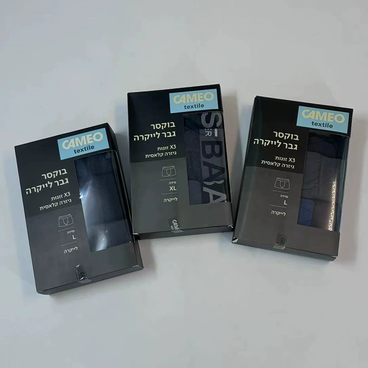 Comfortable trousers, breathable underwear, European style, mid rise