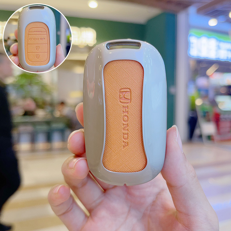 ホンダのキーカバーを適用します。女性十一代アコード十代思域crv型格xrv冠道英仕派のキャンバスボタンです。|undefined