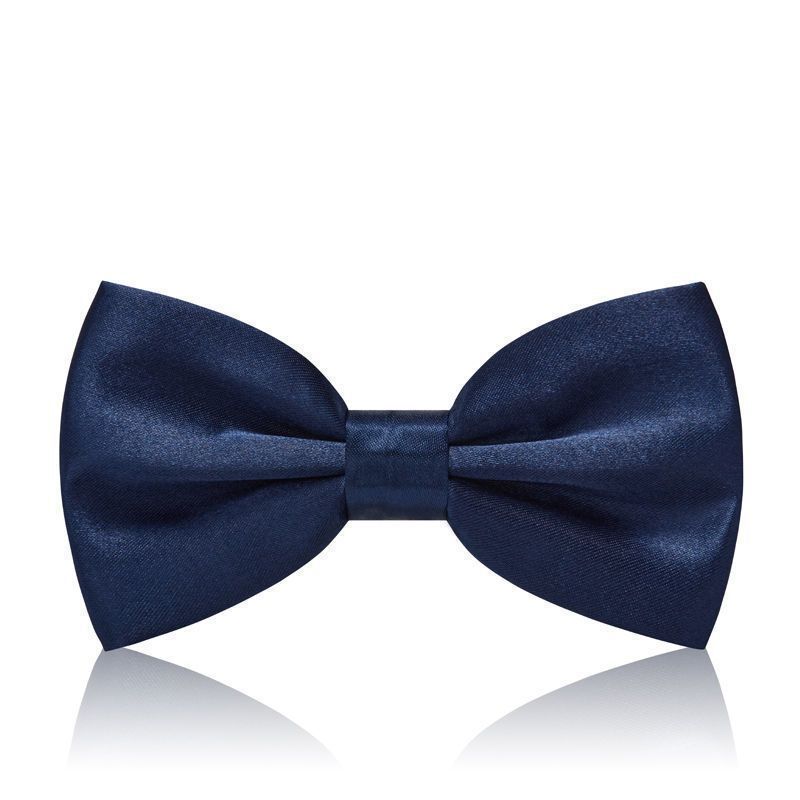 70% off 파란색 광택 나비 넥타이♢