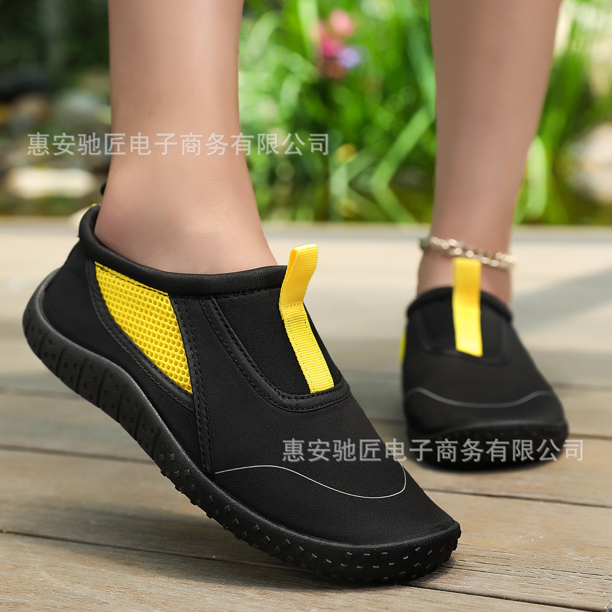 Zapatos de deportes acuáticos para parejas de verano, zapatos transpirables para vadear, zapatos de fitness para interiores, antideslizantes, resistentes al desgaste, adecuados para rastrear ríos.