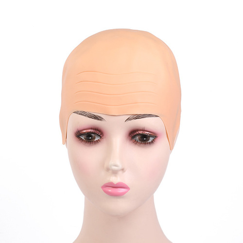 Halloween fake scalp, simulated scalp wig cosplay monk bald head cosplay masquerade props