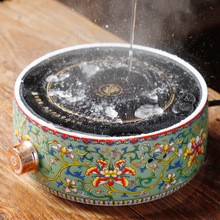 扒花电陶炉新款煮茶器家用多功能小型电磁炉玻璃电热烧水煮茶炉