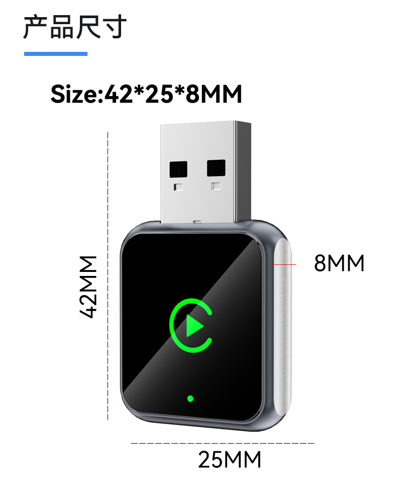 Best-selling 2-in-1 car-machine connectivity box Android Auto wireless carplay adapter smart carplay box