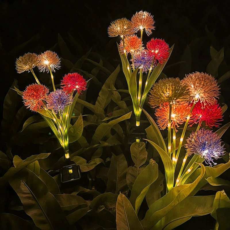 LED flashlight solar-powered, light pole, garden lights for gazebo, (Cross-border trading)