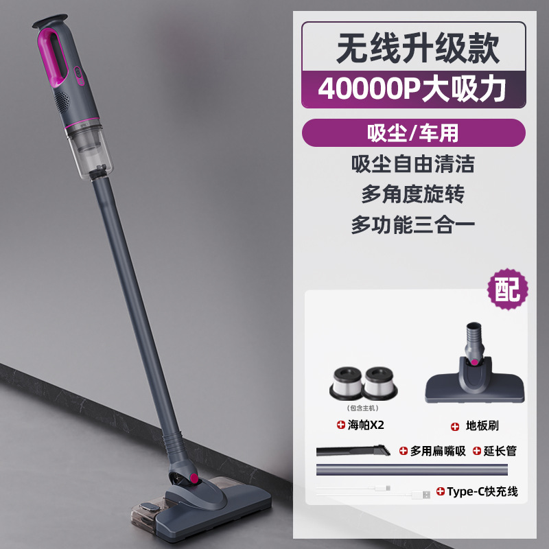  [Wireless Bidding]+Type-C fast charge+vacuum vehicle for two-in-one   + $11.09 