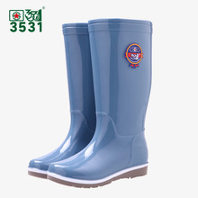 3531雨鞋女中筒夏季时尚高筒雨靴厨房防滑防水工作防水靴成人胶鞋
