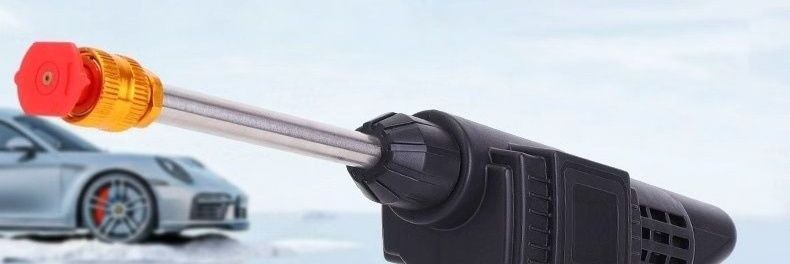 21V Car Washing Machine, Wireless Lithium Battery, Powerful Household Rechargeable Portable High-Pressure Water Gun