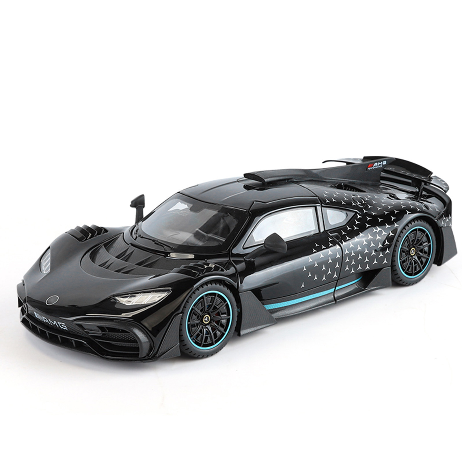 1:18 modelo de aleación de DABEN ONE simulación de sonido y luz adornos de automóviles juguetes para niños autos deportivos regalos recomendación transfronteriza