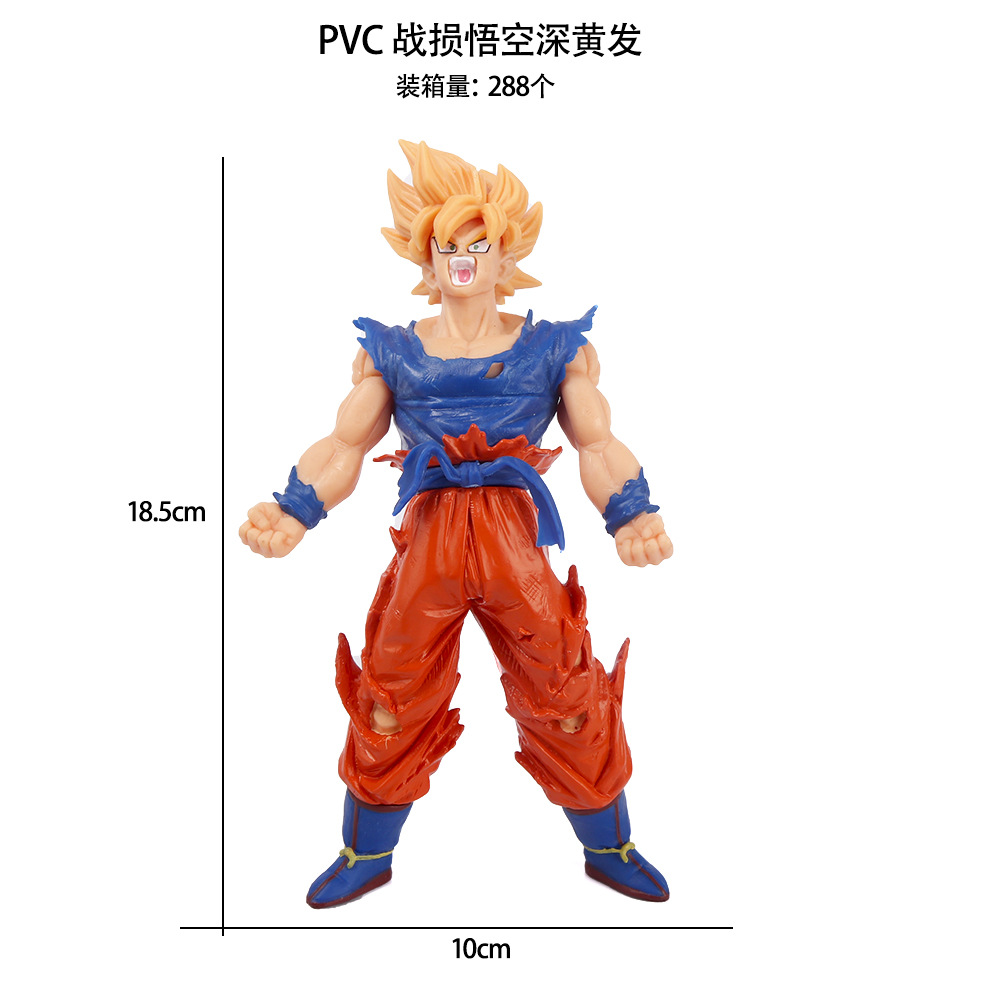 PVC 战损悟空深黄发